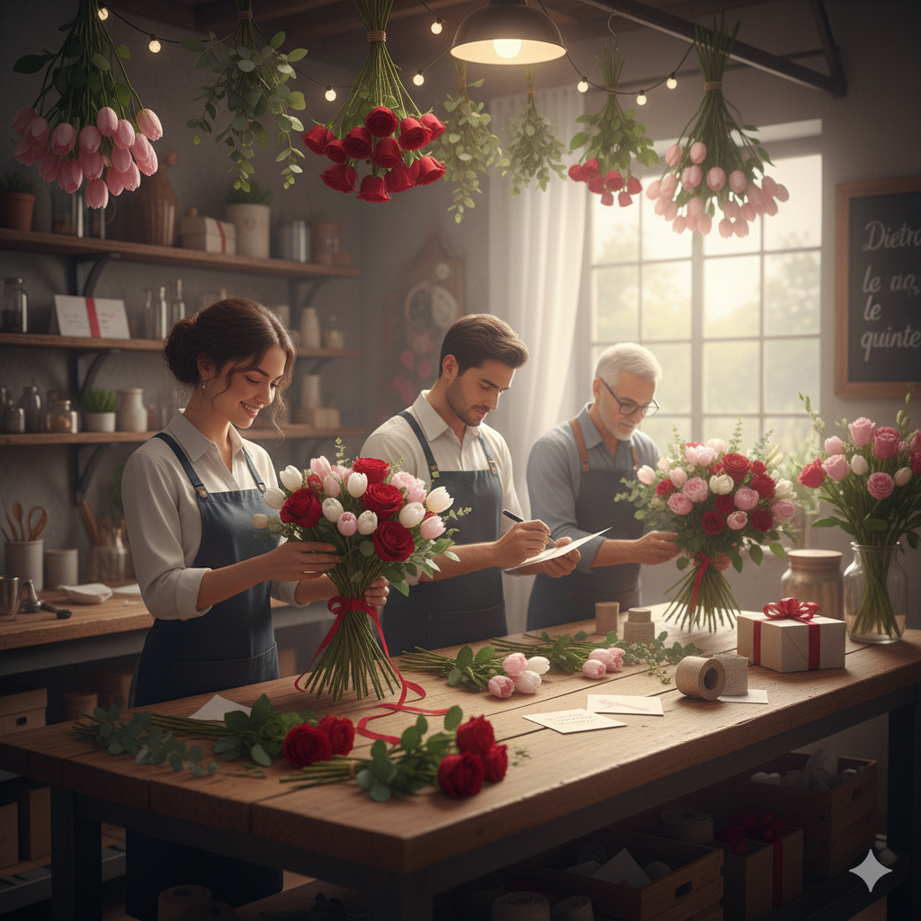 Valentine's Day Roses: From Local Picking to Hand Delivery