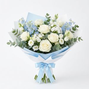Deluxe Sky Blue Bouquet (Manchester City)