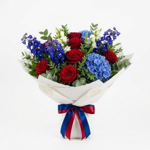 Rossoblù Deluxe Bouquet (Bologna / Genoa / Cagliari)