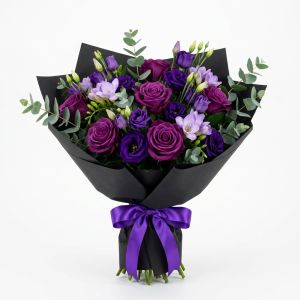 Purple & Black Enchantment Bouquet